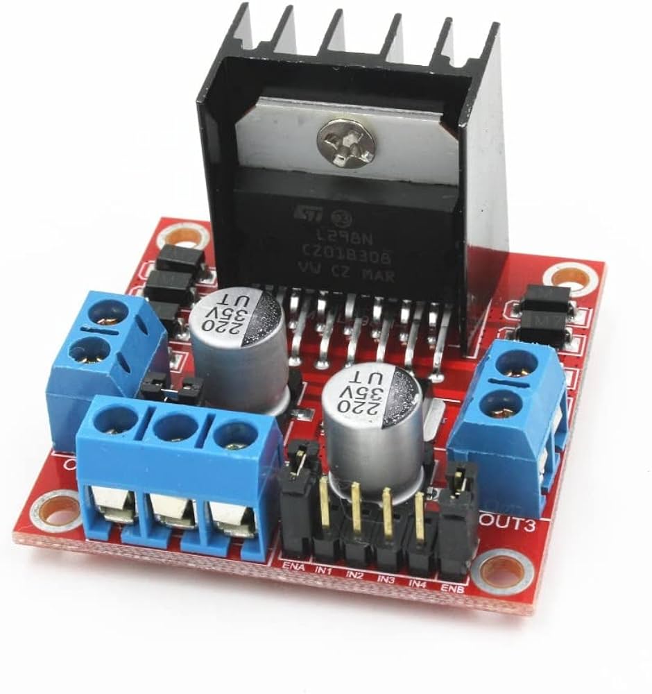 L298N dual H-Bridge Motor Driver