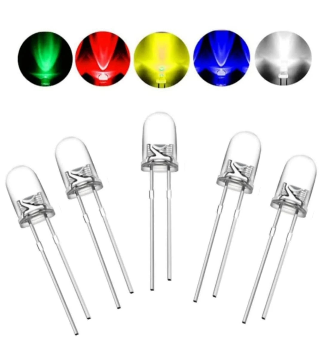 5mm Transparent LED (Pack of 10)