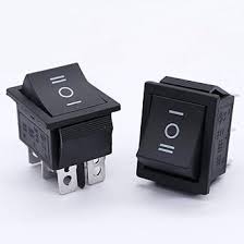 DPDT 16 Amp 6 Pins Mini Toggle Switch - 3 Position ON/Off/ON